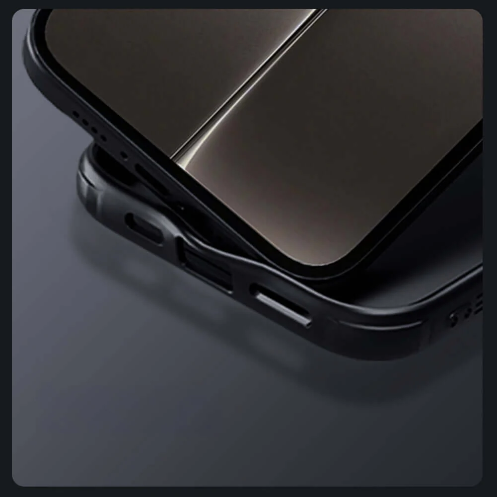 Handyhülle für iPhone 17e / 16e mit MagSafe, Nillkin CamShield Pro Magnetic, Schwarz - Image 11