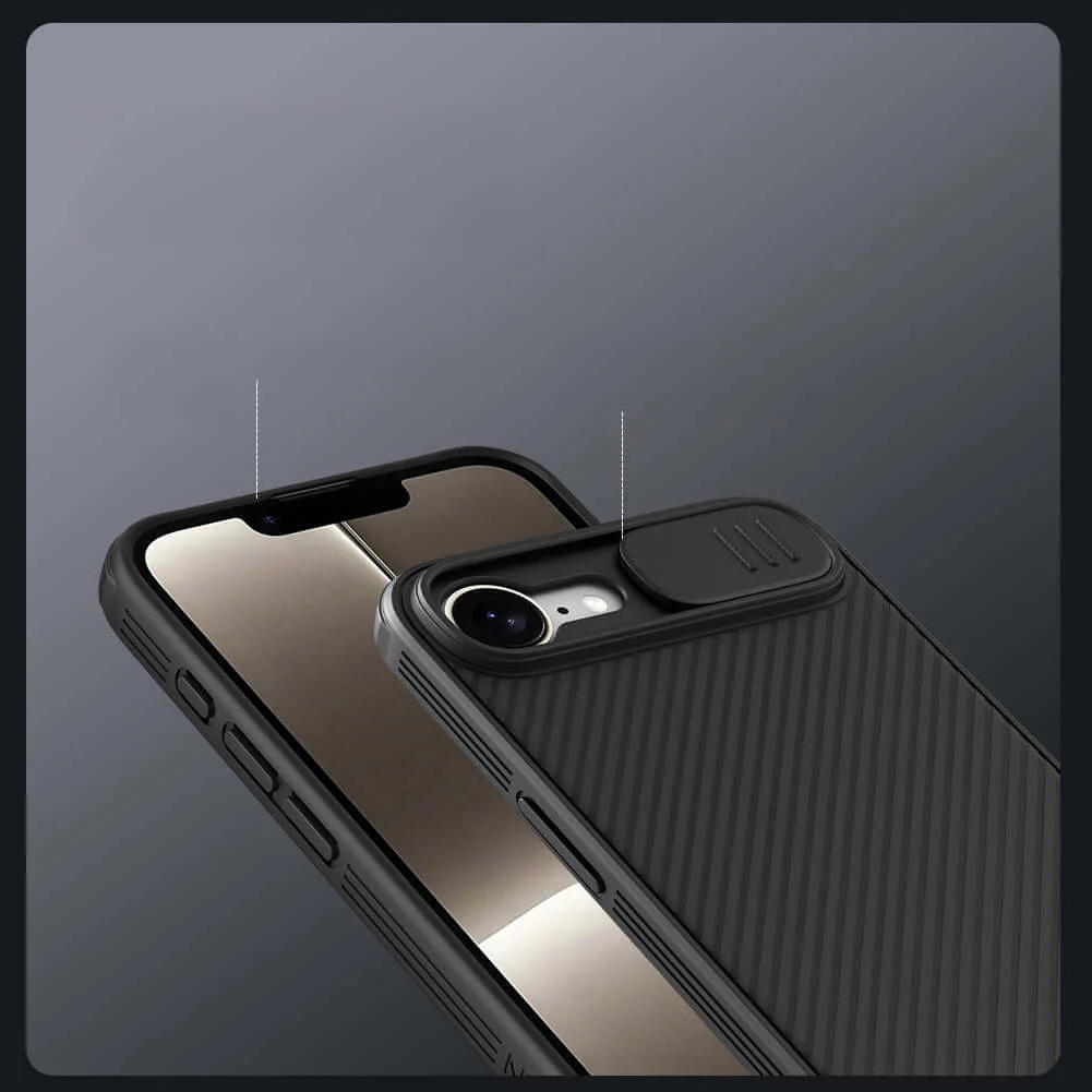 Handyhülle für iPhone 17e / 16e mit MagSafe, Nillkin CamShield Pro Magnetic, Schwarz - Image 12
