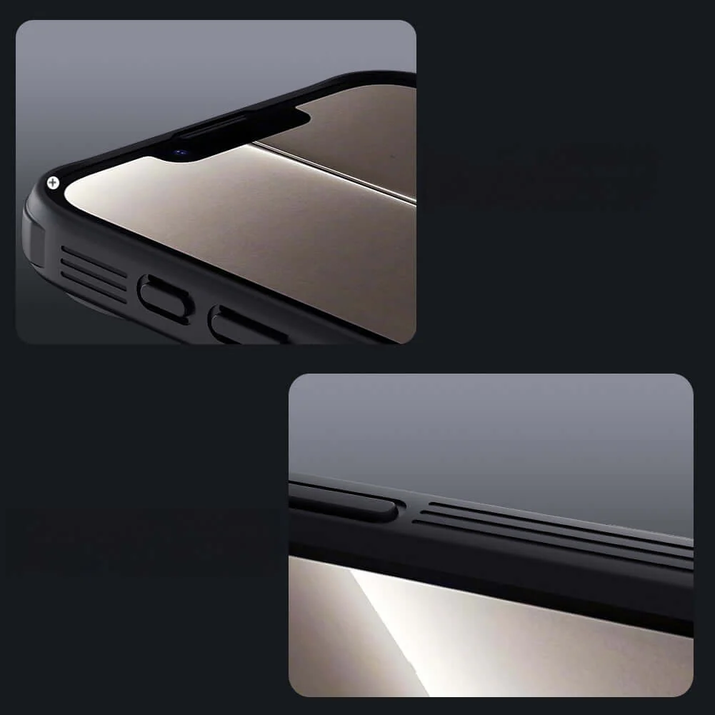 Handyhülle für iPhone 17e / 16e mit MagSafe, Nillkin CamShield Pro Magnetic, Schwarz - Image 17