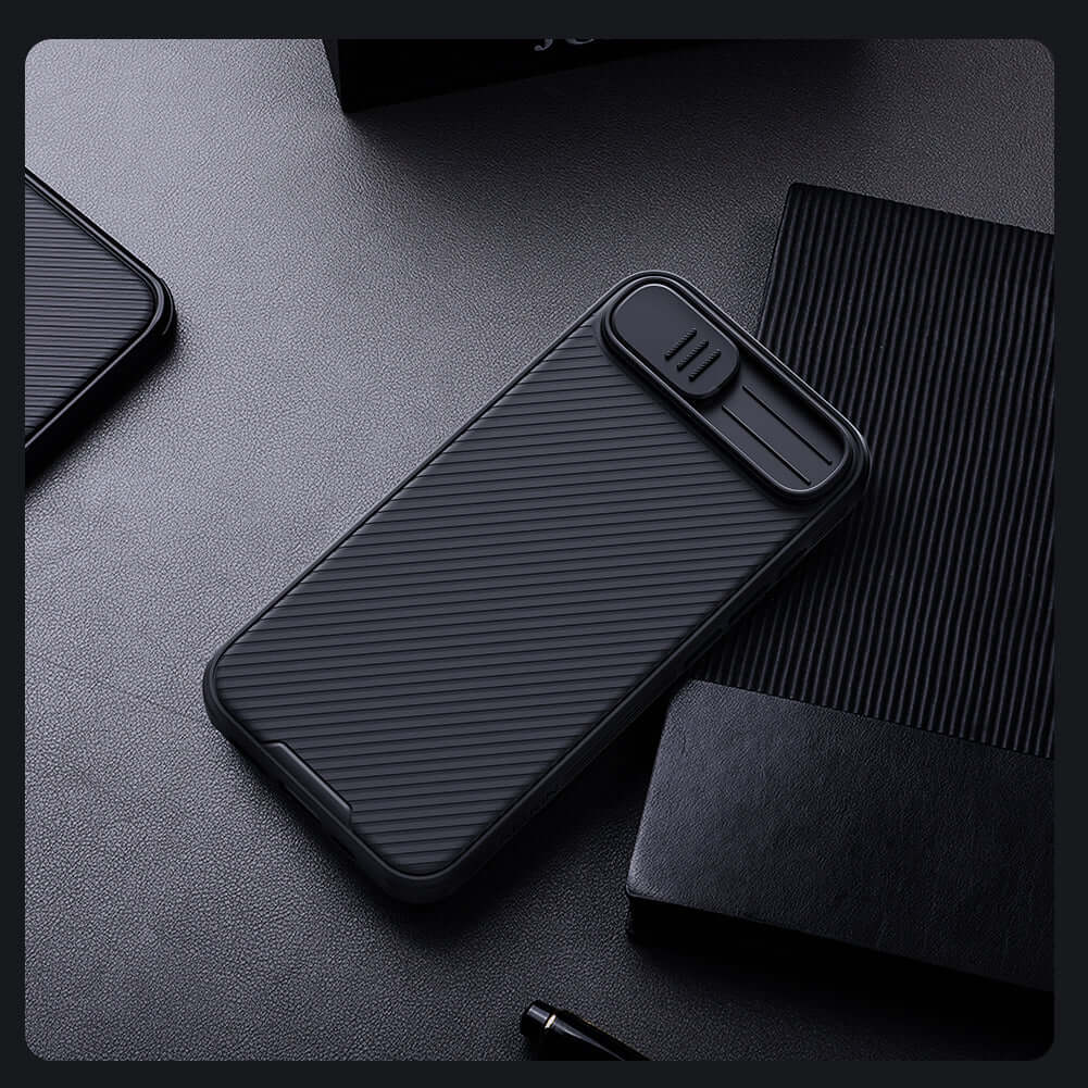 Handyhülle für iPhone 17e / 16e mit MagSafe, Nillkin CamShield Pro Magnetic, Schwarz - Image 18
