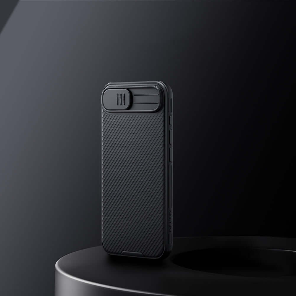 Handyhülle für iPhone 17e / 16e mit MagSafe, Nillkin CamShield Pro Magnetic, Schwarz - Image 7