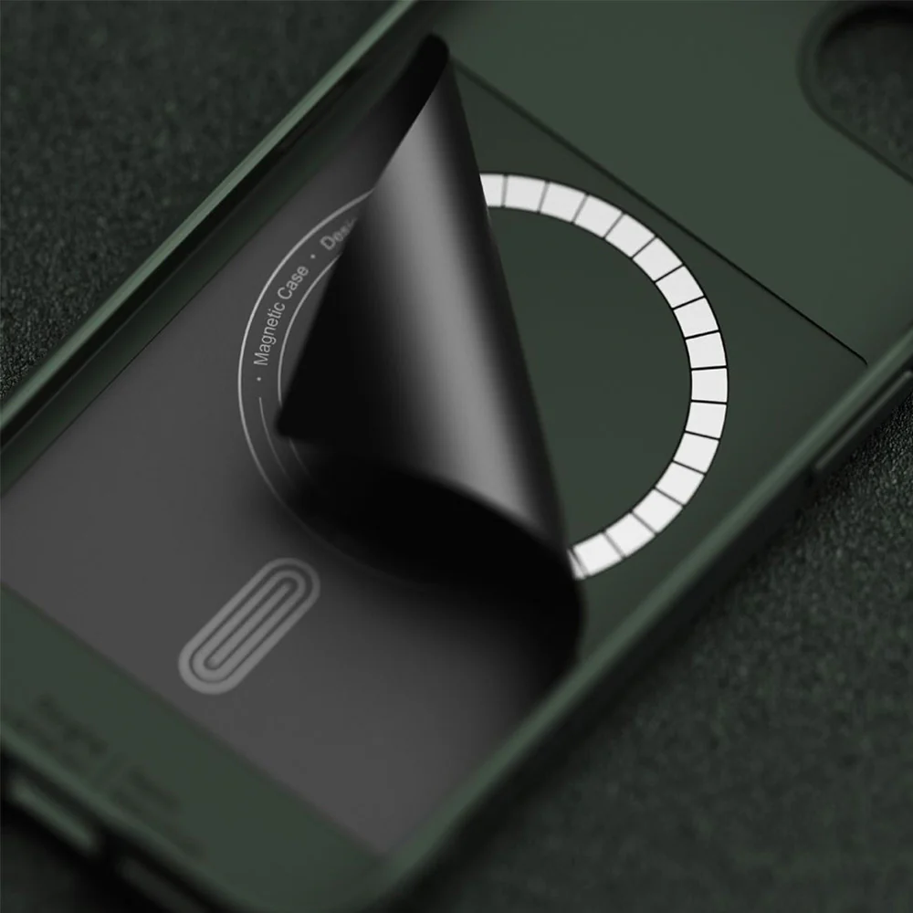 Handyhülle für iPhone 17e / 16e, Ringke Onyx Magnetic, Dunkelgrün - Image 5