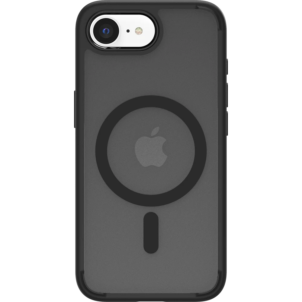 Handyhülle für iPhone 17e / 16e, Spigen Crystal Hybrid Mag mit MagSafe, Grau-Schwarz - Image 2