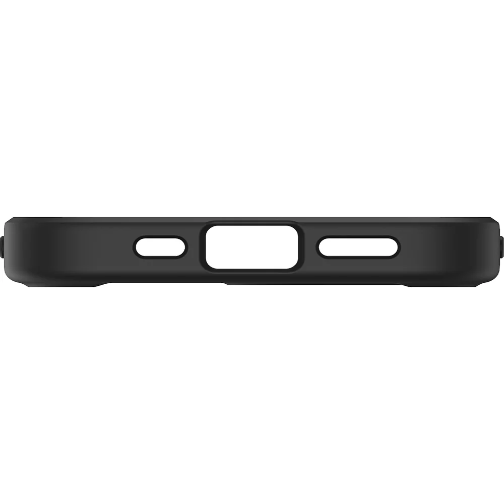 Handyhülle für iPhone 17e / 16e, Spigen Crystal Hybrid Mag mit MagSafe, Grau-Schwarz - Image 9