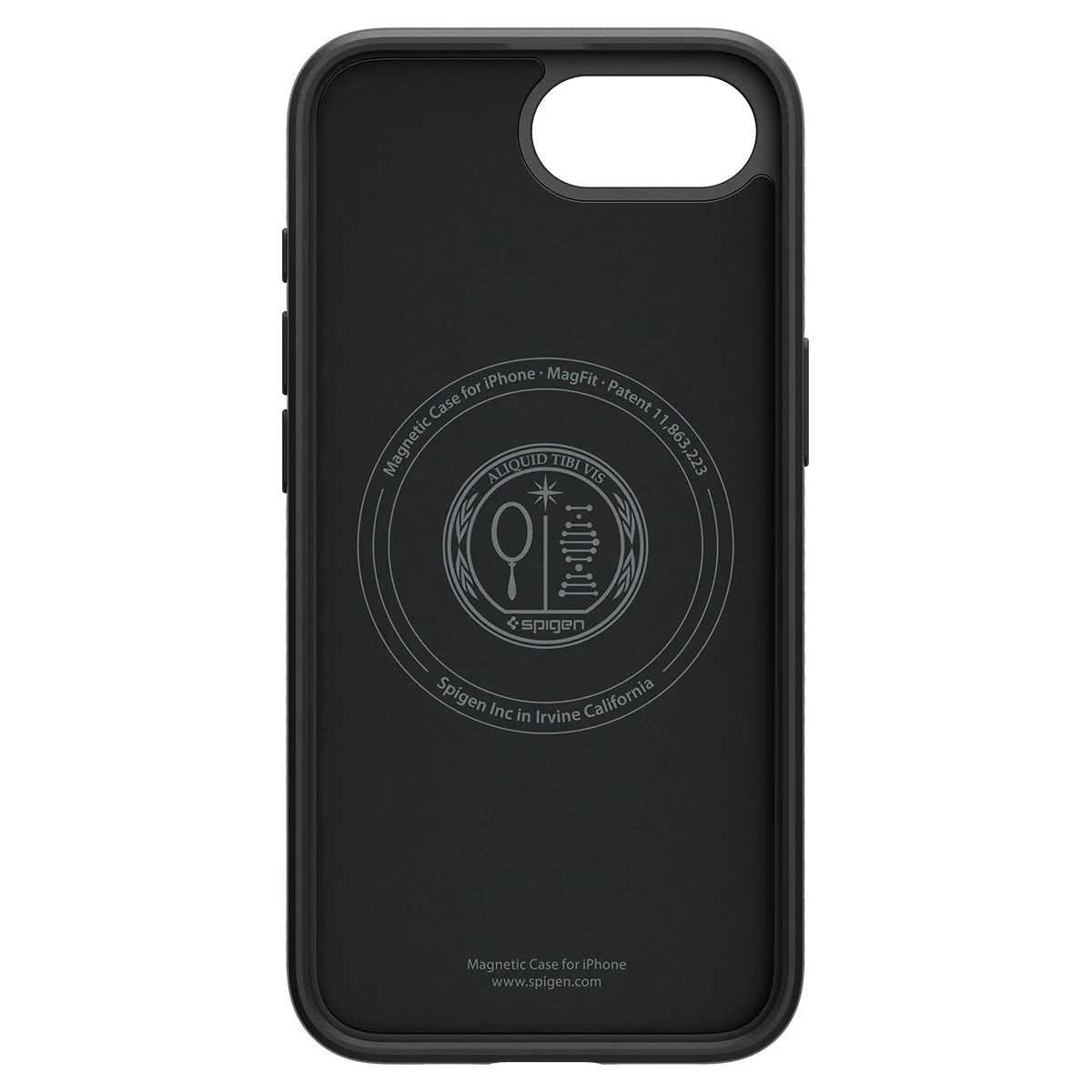 Handyhülle für iPhone 17e / 16e, Spigen Liquid Air Mag mit MagSafe, Schwarz - Image 11