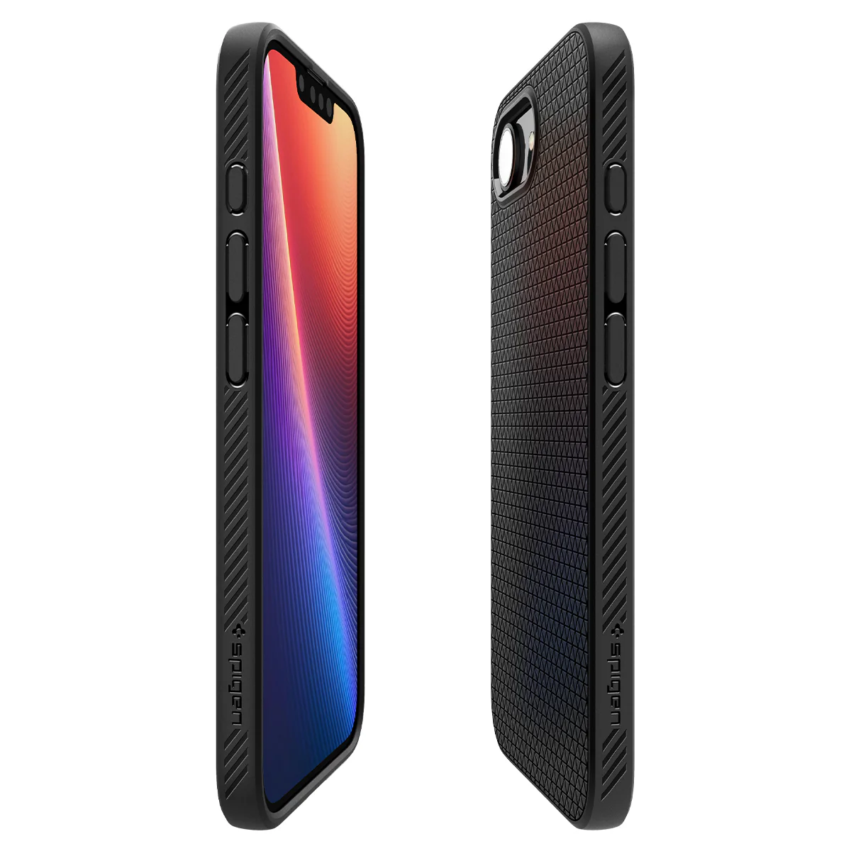 Handyhülle für iPhone 17e / 16e, Spigen Liquid Air Mag mit MagSafe, Schwarz - Image 12