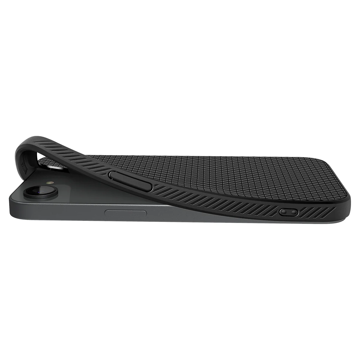Handyhülle für iPhone 17e / 16e, Spigen Liquid Air Mag mit MagSafe, Schwarz - Image 16