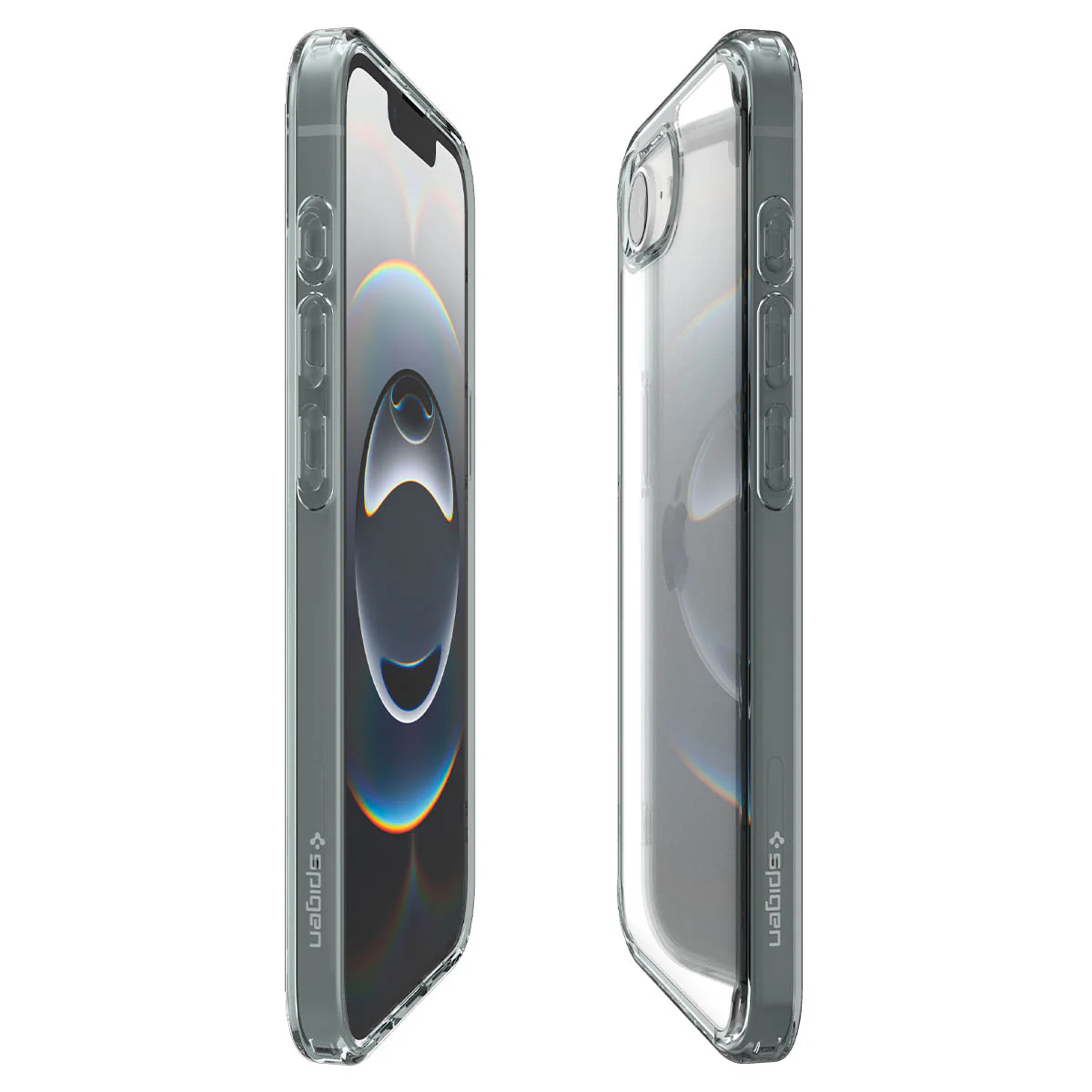 Handyhülle für iPhone 17e / 16e, Spigen Ultra Hybrid, Transparent-Rauchfarben - Image 5