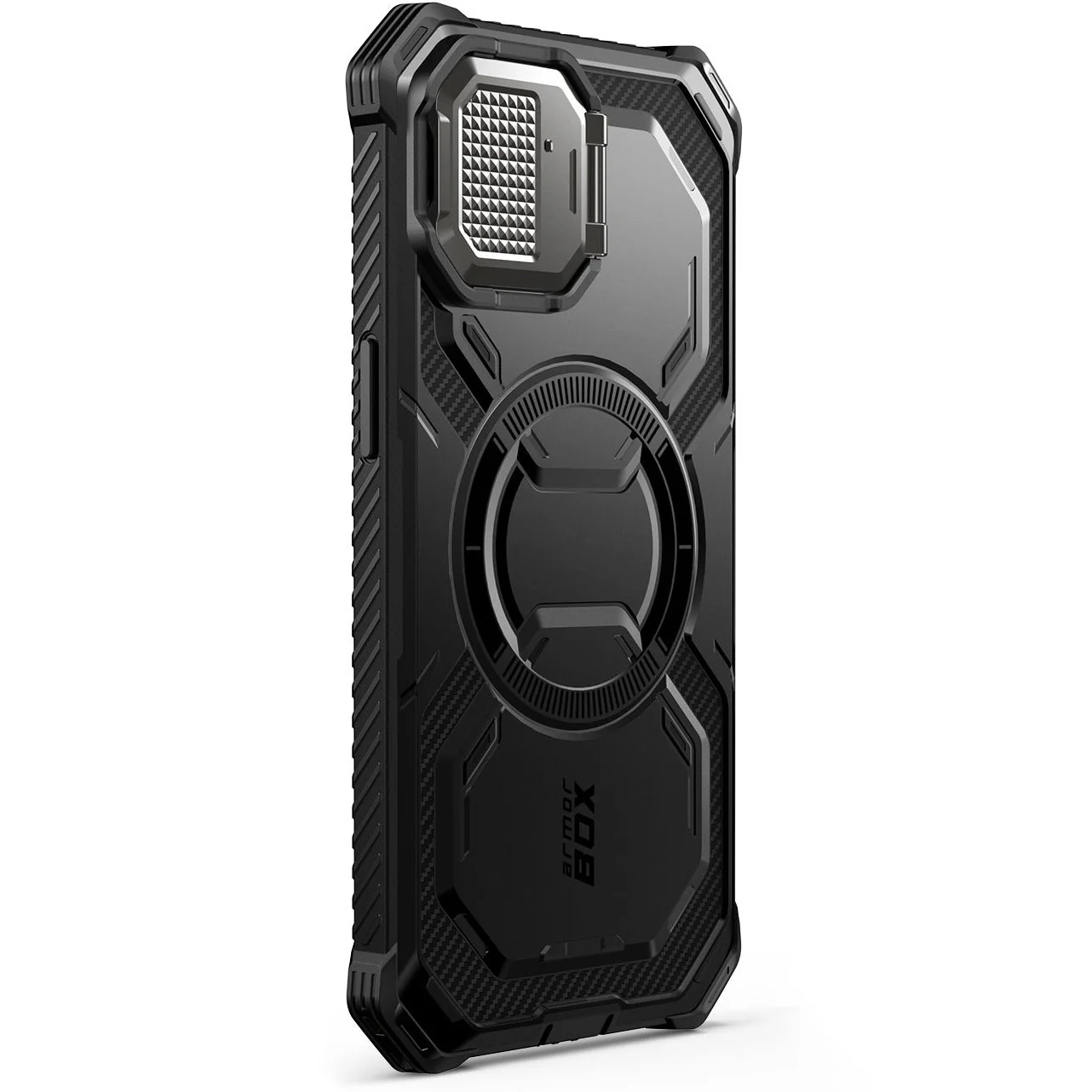 Handyhülle für iPhone 17e / 16e, Supcase i-Blason Armorbox Mag SP mit MagSafe, Schwarz - Image 3