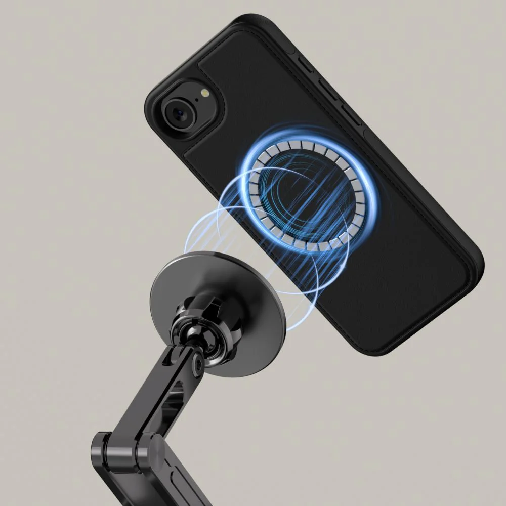 Handyhülle für iPhone 17e / 16e, Tech-Protect Wallet für MagSafe, Schwarz - Image 3