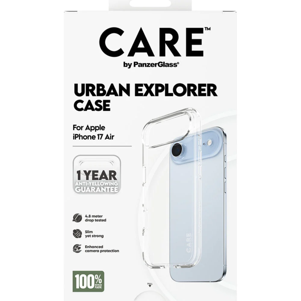 Handyhülle für iPhone Air, CARE by PanzerGlass Flagship Urban Explorer, Transparent - Image 2