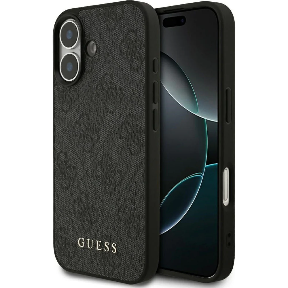 Handyhülle für iPhone Air, Guess Hardcase 4G Classic, Schwarz