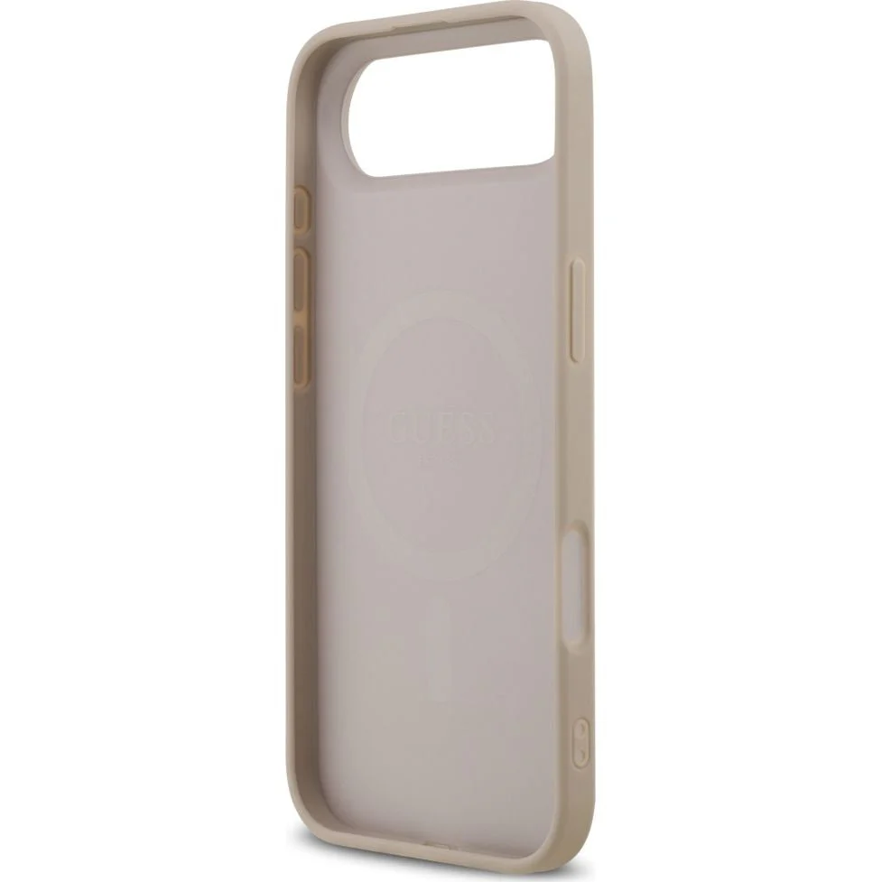 Handyhülle für iPhone Air, Guess Hardcase 4G Ring Classic Logo mit MagSafe, Rosa - Image 2