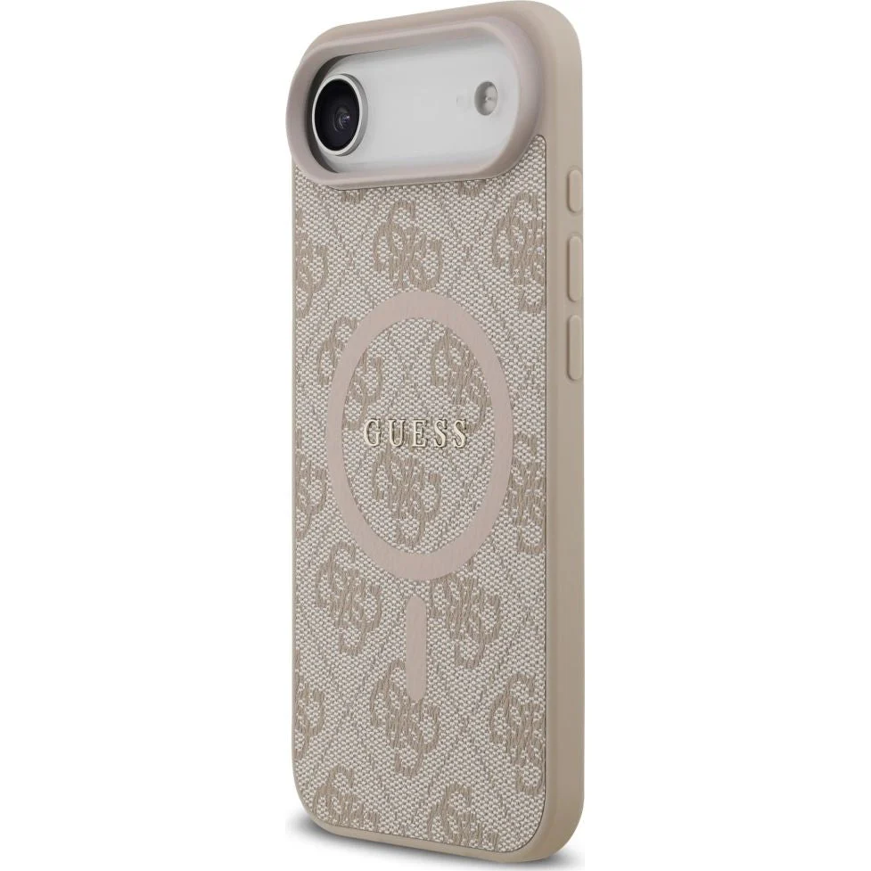 Handyhülle für iPhone Air, Guess Hardcase 4G Ring Classic Logo mit MagSafe, Rosa - Image 5