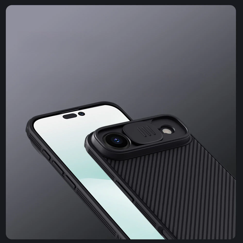 Handyhülle für iPhone Air, Nillkin CamShield Pro, Schwarz - Image 12