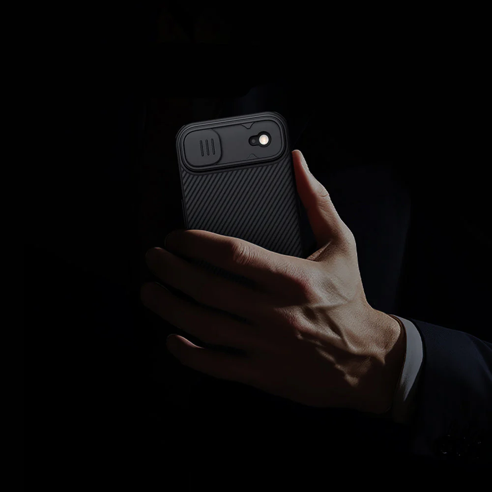 Handyhülle für iPhone Air, Nillkin CamShield Pro, Schwarz - Image 13