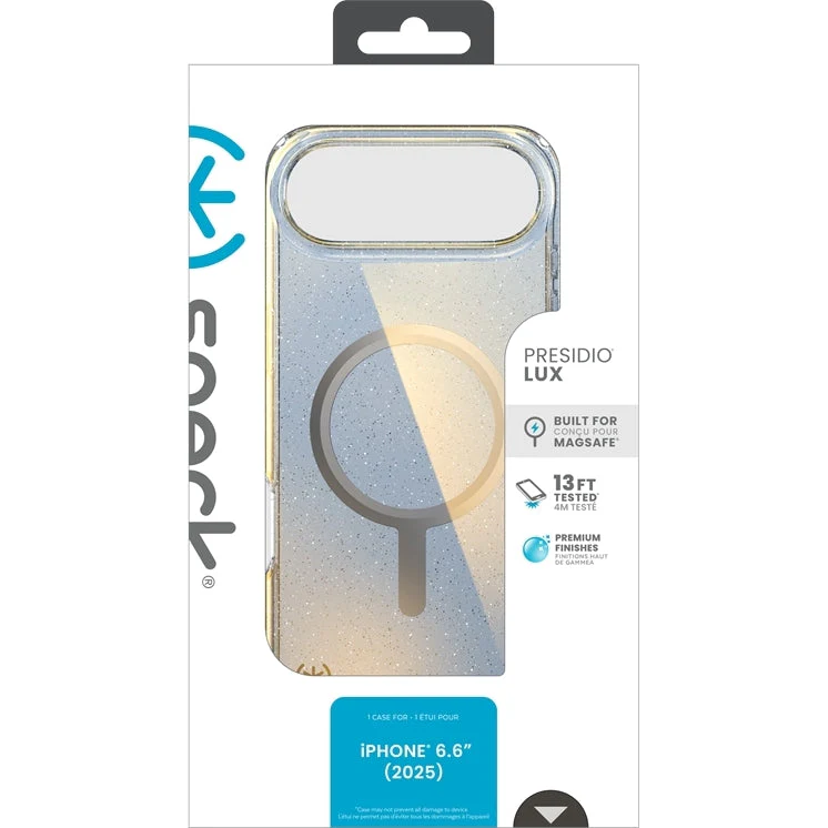 Handyhülle für iPhone Air, Speck Presidio Lux MagSafe, Blau mit Glitzer - Image 15