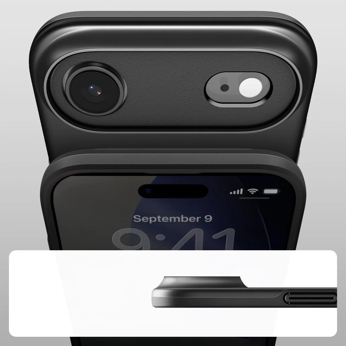 Handyhülle für iPhone Air, Spigen Thin Fit Mag mit MagSafe, Schwarz - Image 14