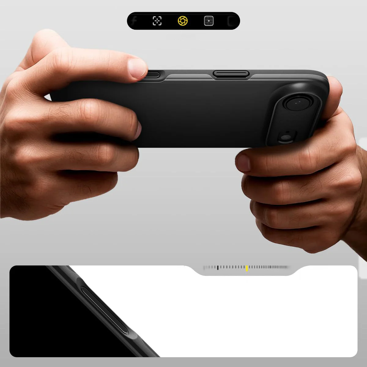 Handyhülle für iPhone Air, Spigen Thin Fit Mag mit MagSafe, Schwarz - Image 17