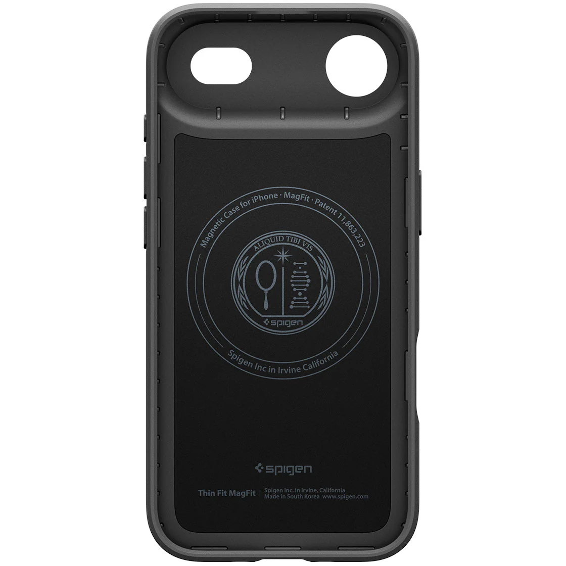 Handyhülle für iPhone Air, Spigen Thin Fit Mag mit MagSafe, Schwarz - Image 7