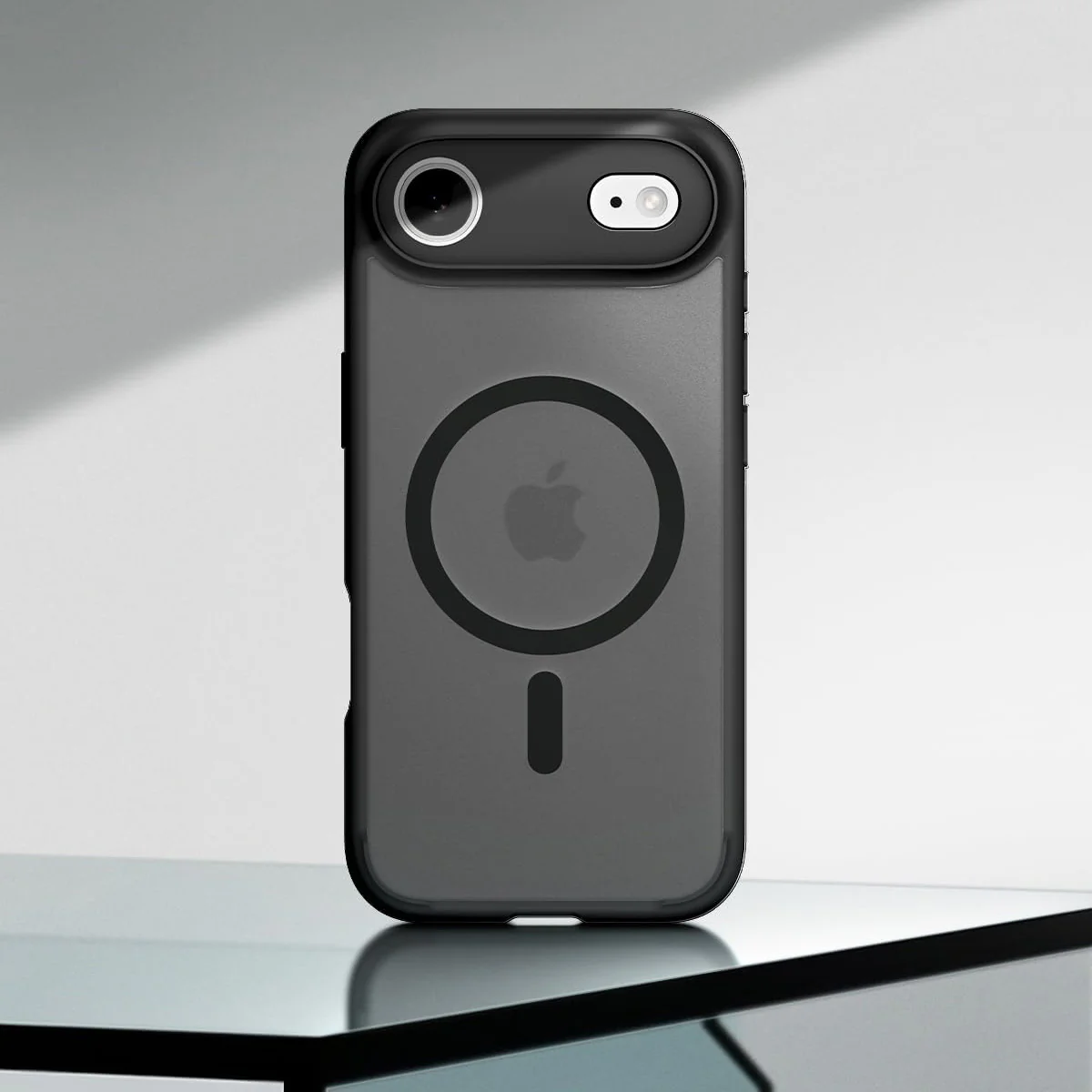 Handyhülle für iPhone Air, Spigen Ultra Hybrid Mag mit MagSafe, Durchscheinend-Schwarz - Image 10
