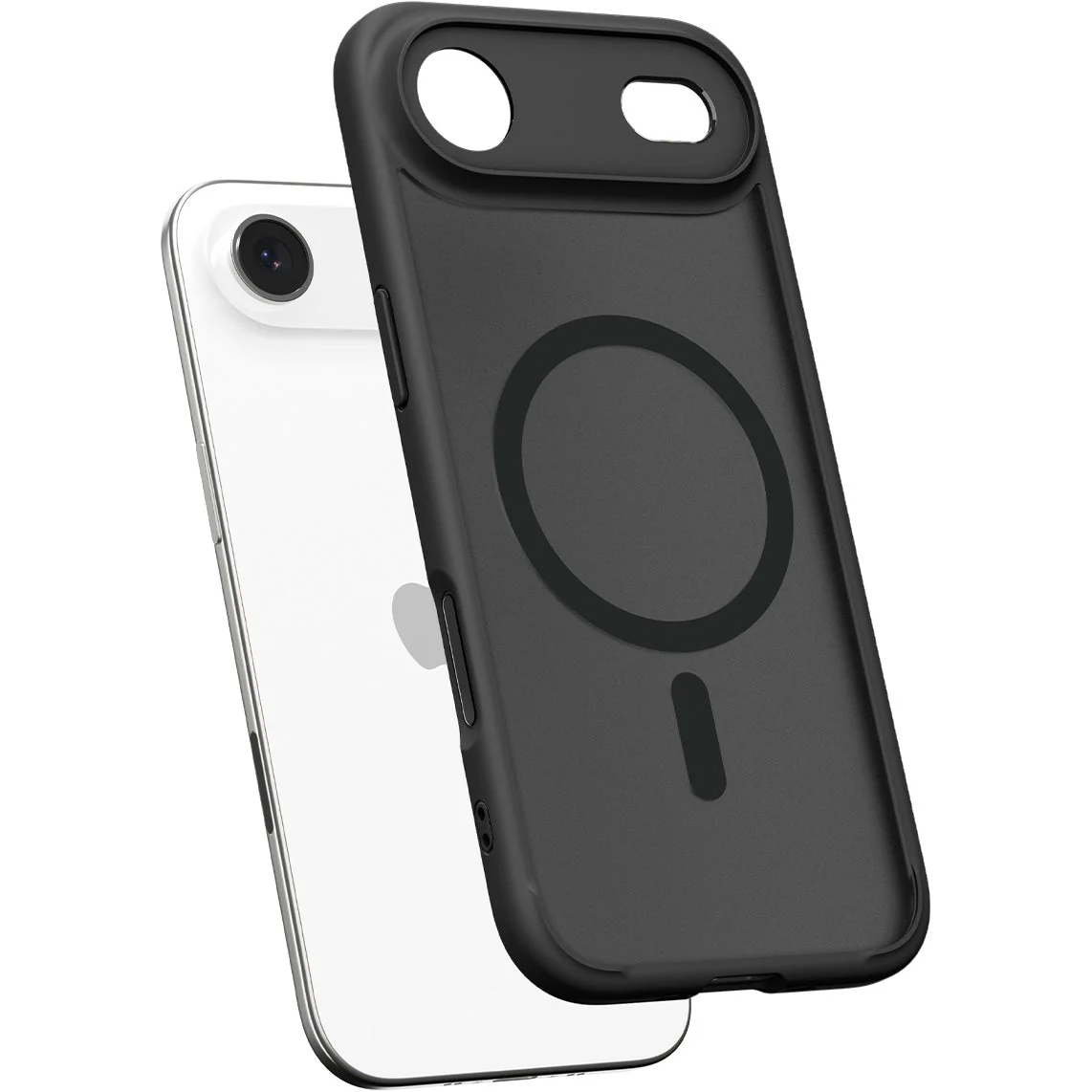 Handyhülle für iPhone Air, Spigen Ultra Hybrid Mag mit MagSafe, Durchscheinend-Schwarz - Image 3