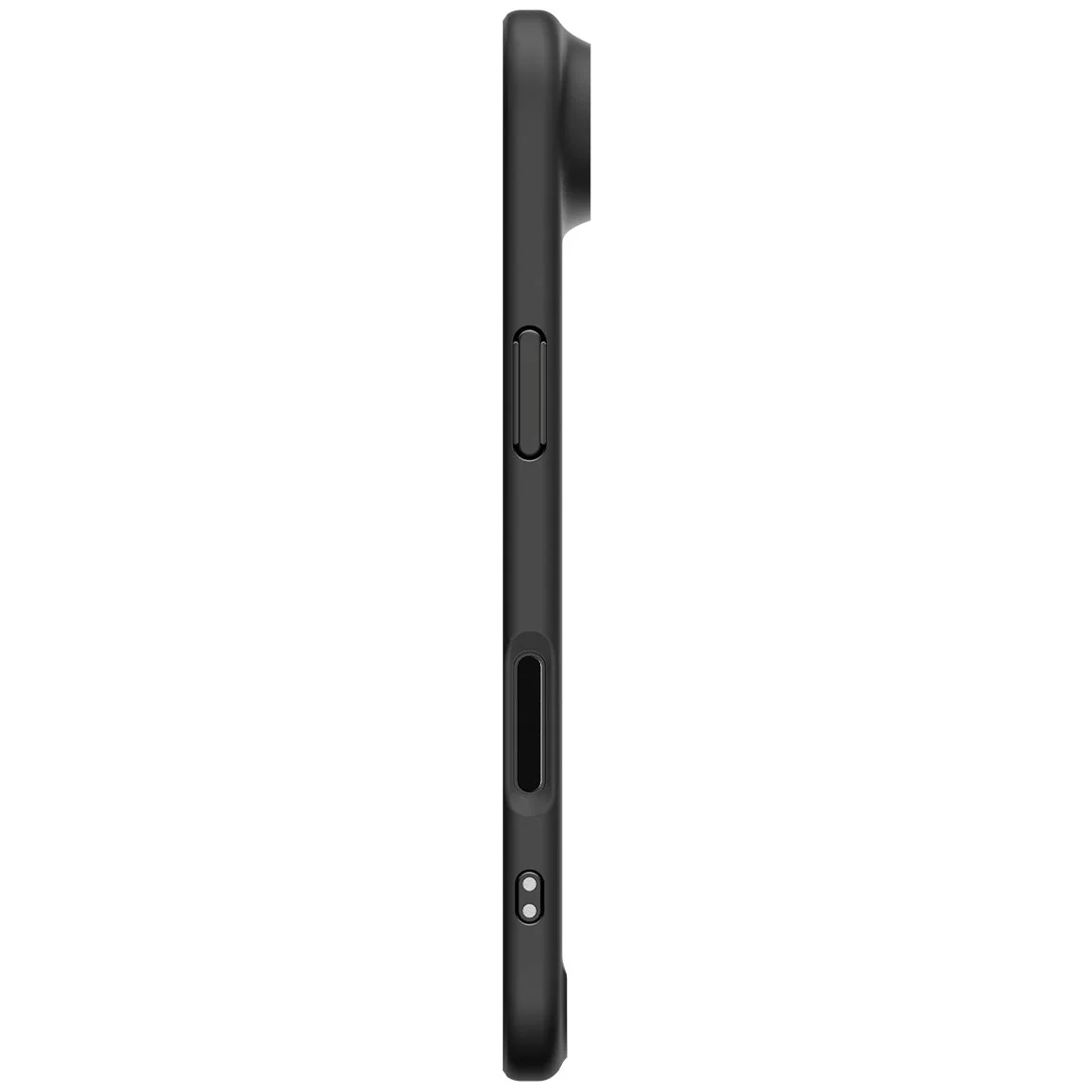 Handyhülle für iPhone Air, Spigen Ultra Hybrid Mag mit MagSafe, Durchscheinend-Schwarz - Image 5