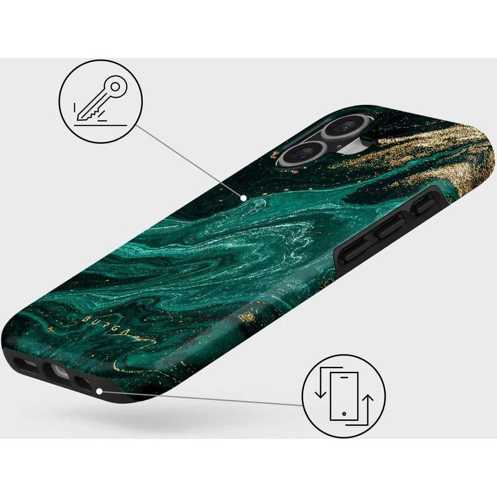 Handyhülle für iPhone 17, Burga Emerald Pool Tough Magnetic, Mehrfarbig marine - Image 3