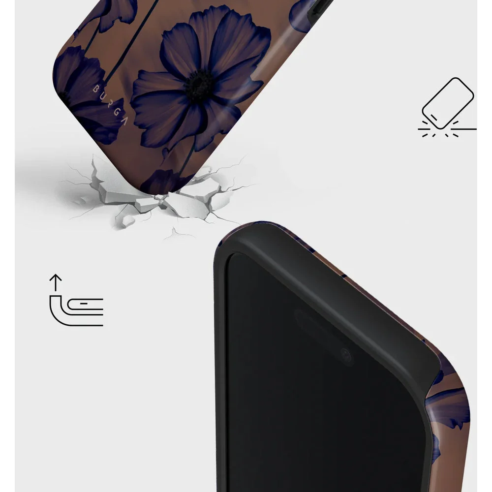 Handyhülle für iPhone 17, Burga Velvet Night Tough Magnetic, Braun und marineblau - Image 4