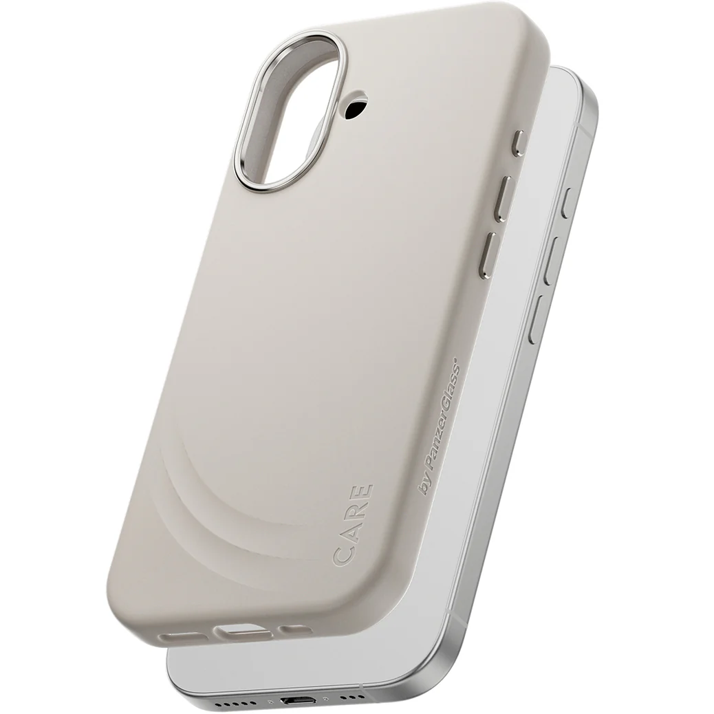 Handyhülle für iPhone 17, CARE by PanzerGlass Fashion Case Flow, Beige - Image 2