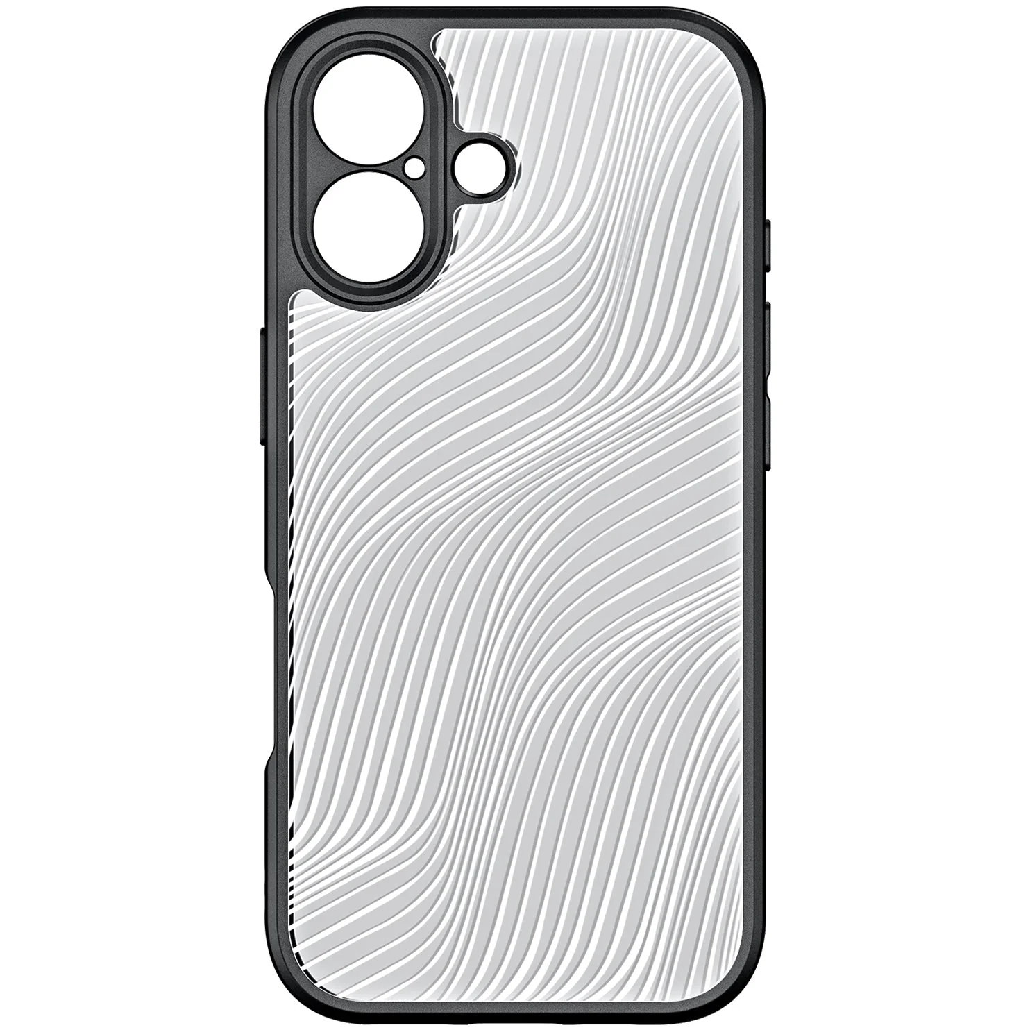 Handyhülle für iPhone 17, Dux Ducis Aimo, Transparent mit schwarzen Rahmen - Image 3