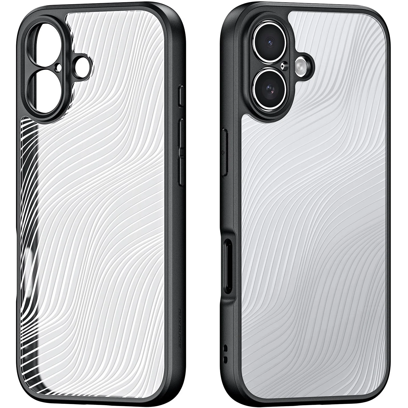 Handyhülle für iPhone 17, Dux Ducis Aimo, Transparent mit schwarzen Rahmen - Image 9