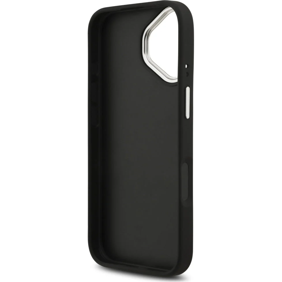 Handyhülle für iPhone 17, Guess Grained Big 4G Small Classic Logo, Schwarz - Image 7