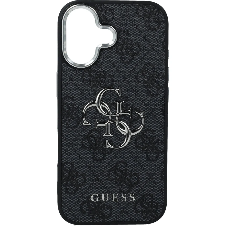 Handyhülle für iPhone 17, Guess Hardcase 4G Big 4G Classic Logo, Schwarz