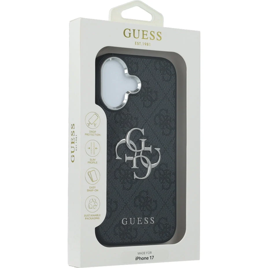 Handyhülle für iPhone 17, Guess Hardcase 4G Big 4G Classic Logo, Schwarz - Image 2
