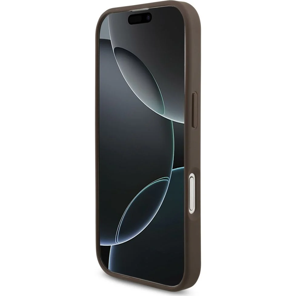 Handyhülle für iPhone 17, Guess Hardcase 4G Big Metal Logo, Braun - Image 6