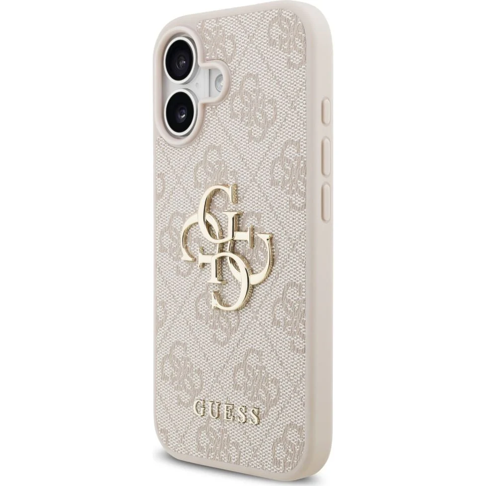 Handyhülle für iPhone 17, Guess Hardcase 4G Big Metal Logo, Rosa - Image 4