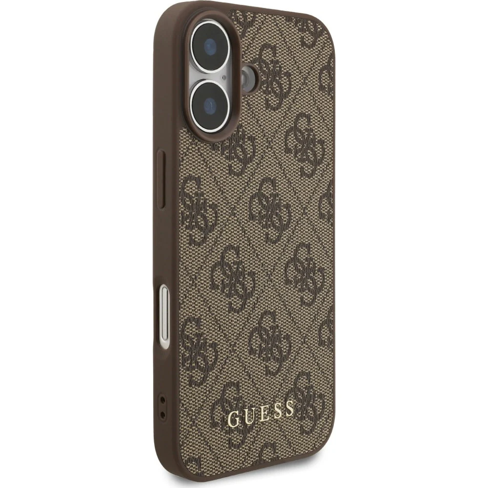 Handyhülle für iPhone 17, Guess Hardcase 4G Classic, Braun - Image 4