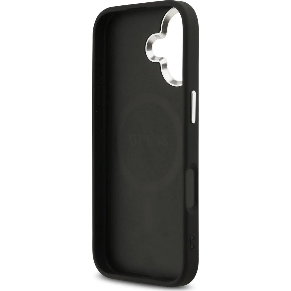 Handyhülle für iPhone 17, Guess Hardcase 4G Classic Logo MagSafe, Schwarz - Image 7