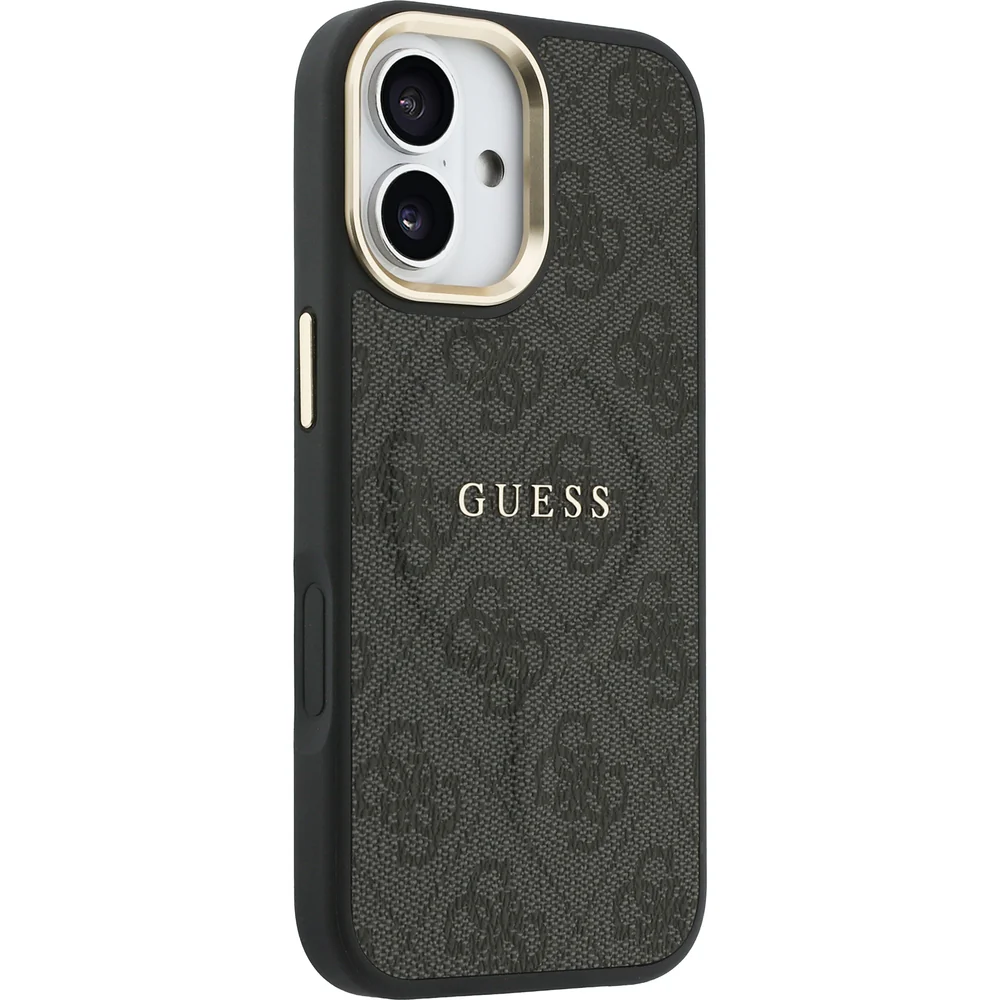 Handyhülle für iPhone 17, Guess Hardcase 4G Classic MagSafe, Schwarz - Image 3