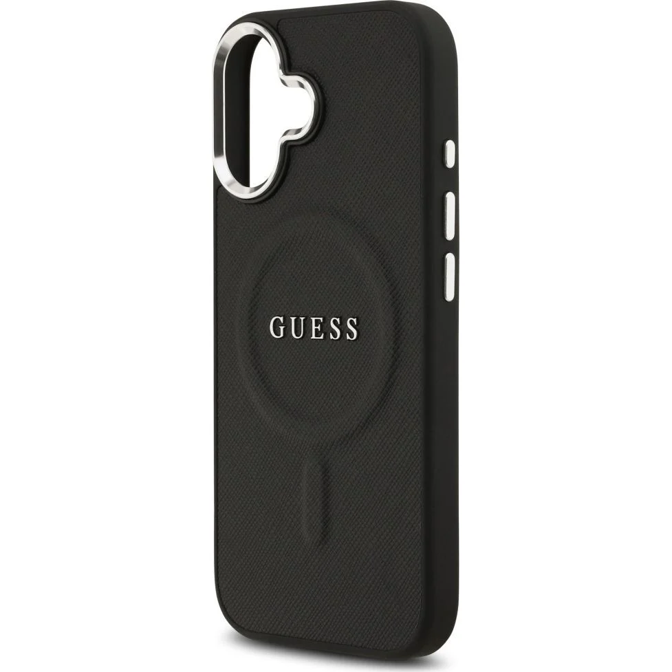 Handyhülle für iPhone 17, Guess Hardcase Classic Logo mit MagSafe, Schwarz - Image 6