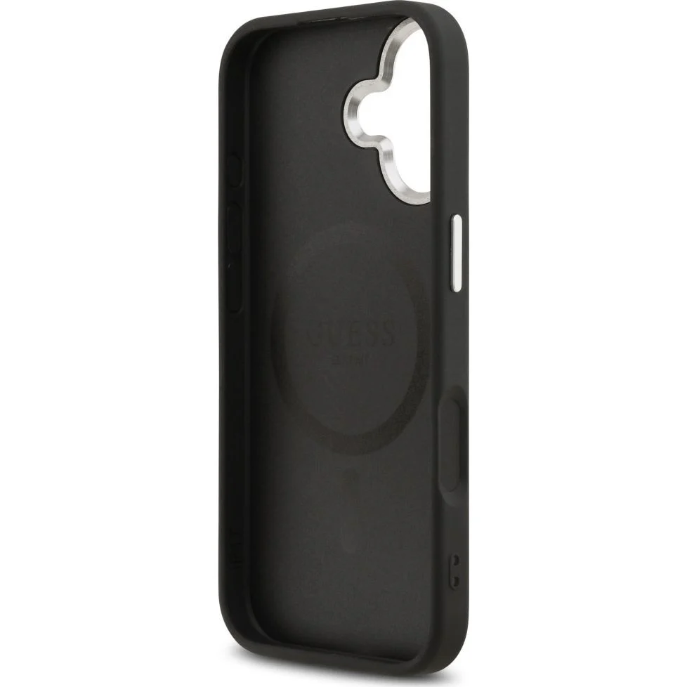 Handyhülle für iPhone 17, Guess Hardcase Classic Logo mit MagSafe, Schwarz - Image 7
