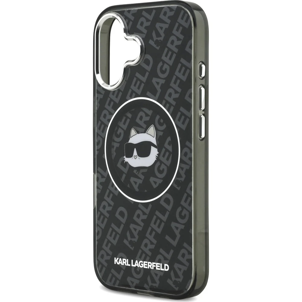 Handyhülle für iPhone 17, Karl Lagerfeld IML Karl Head Logo MagSafe , Schwarz - Image 6