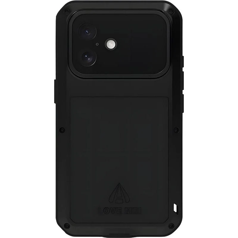 Handyhülle für iPhone 17, Love Mei Powerful mit Glas, Schwarz - Image 2