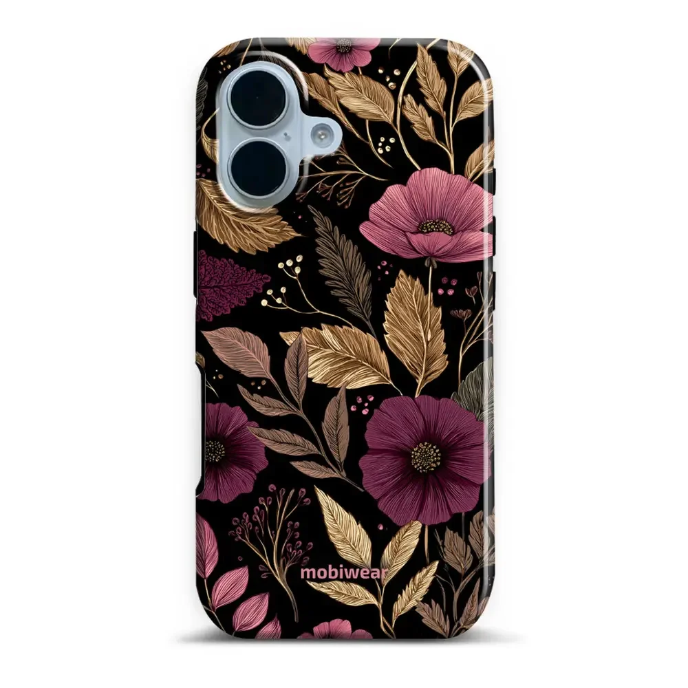 Handyhülle für iPhone 17, Mobiwear Elite Pro, Glamour-Herbst