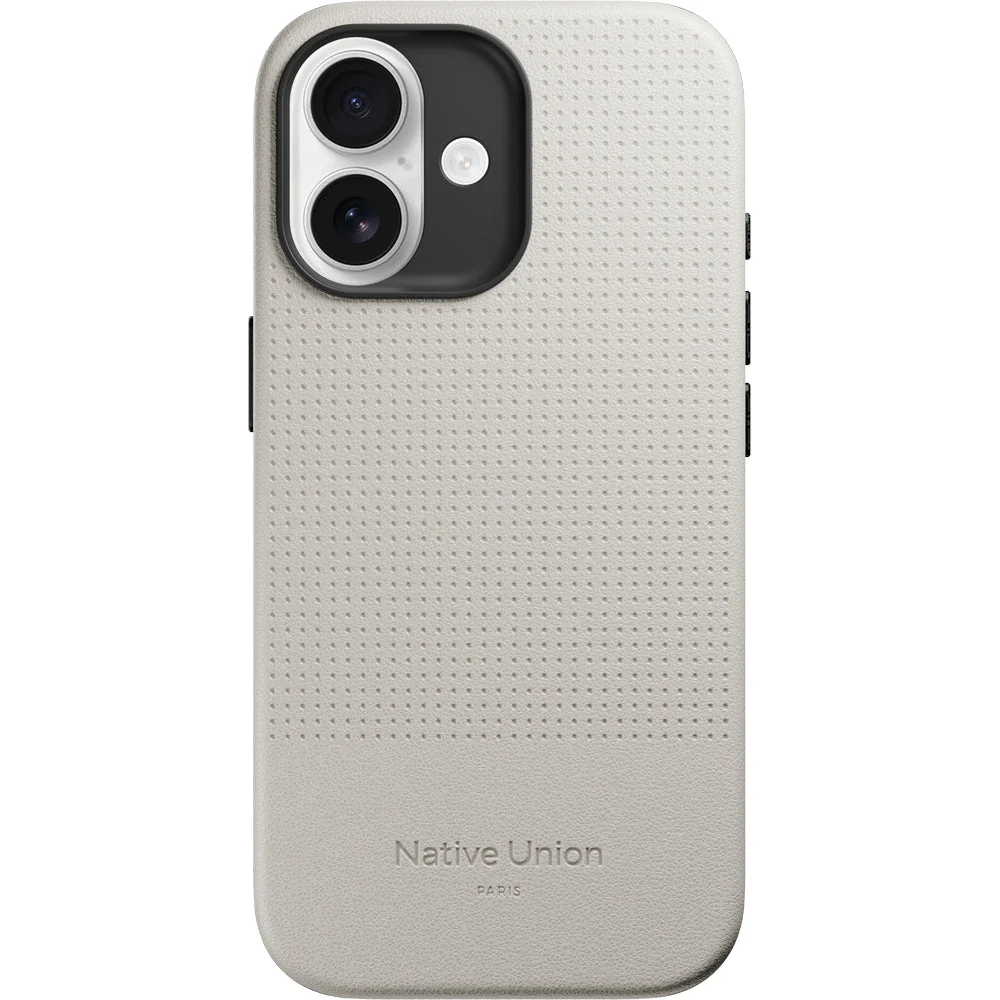 Handyhülle für iPhone 17, Native Union Active Case mit MagSafe, Beige