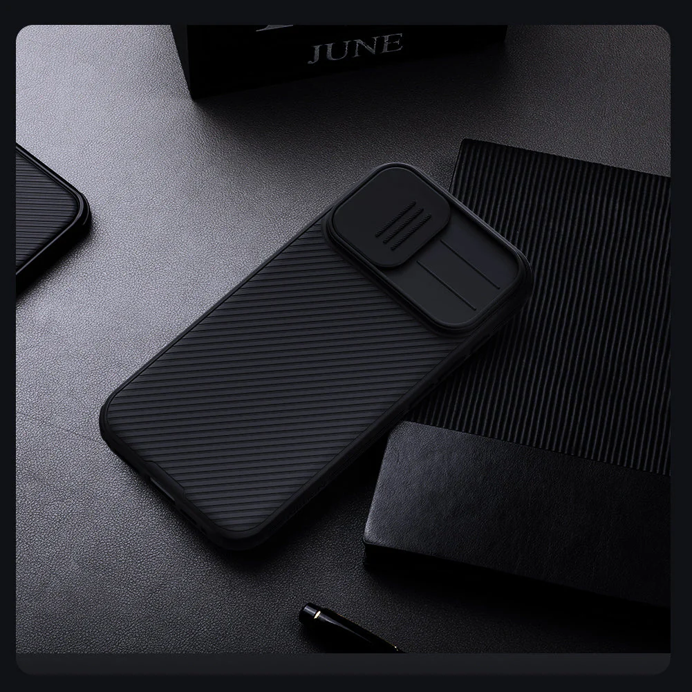 Handyhülle für iPhone 17, Nillkin CamShield Pro, Schwarz - Image 10