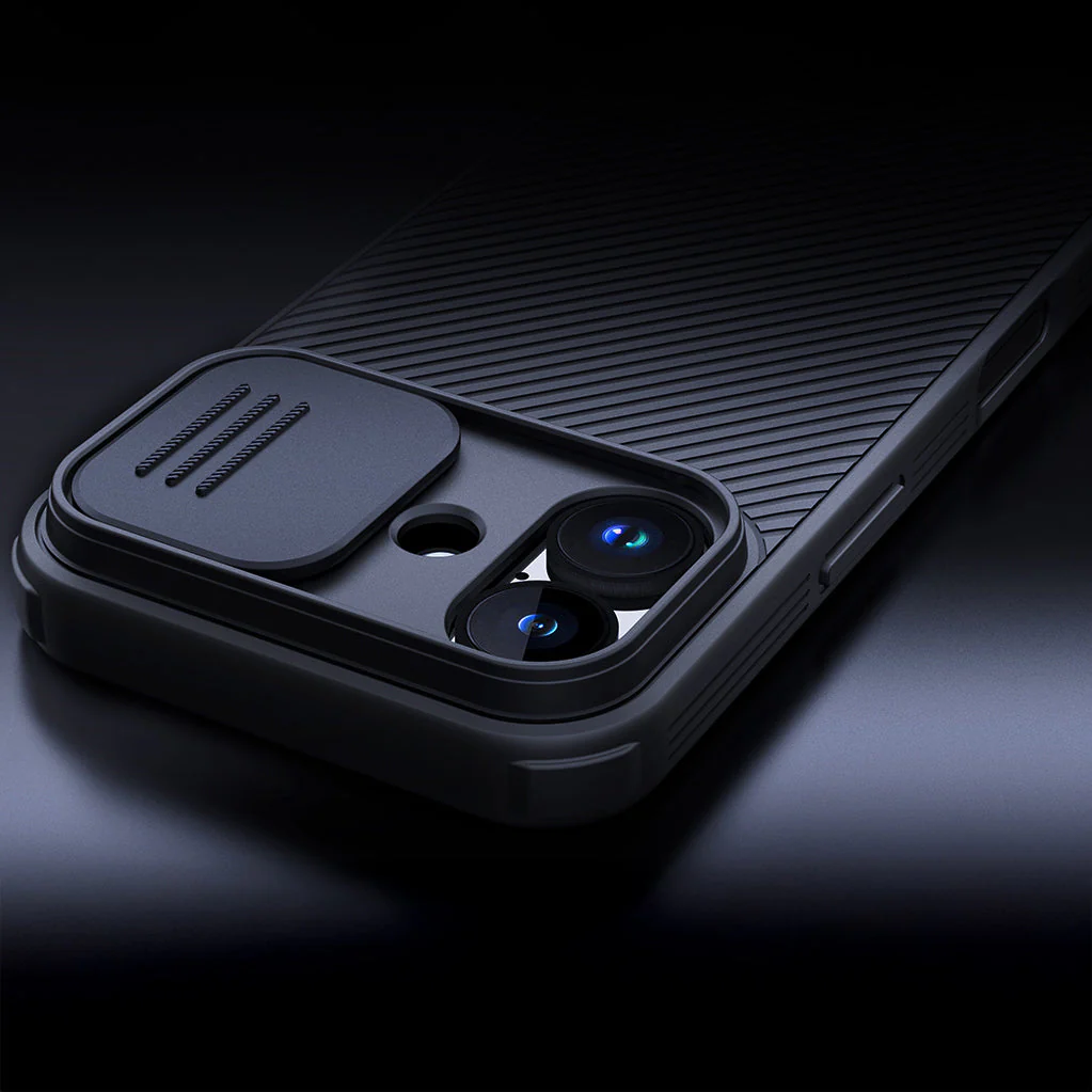 Handyhülle für iPhone 17, Nillkin CamShield Pro, Schwarz - Image 12