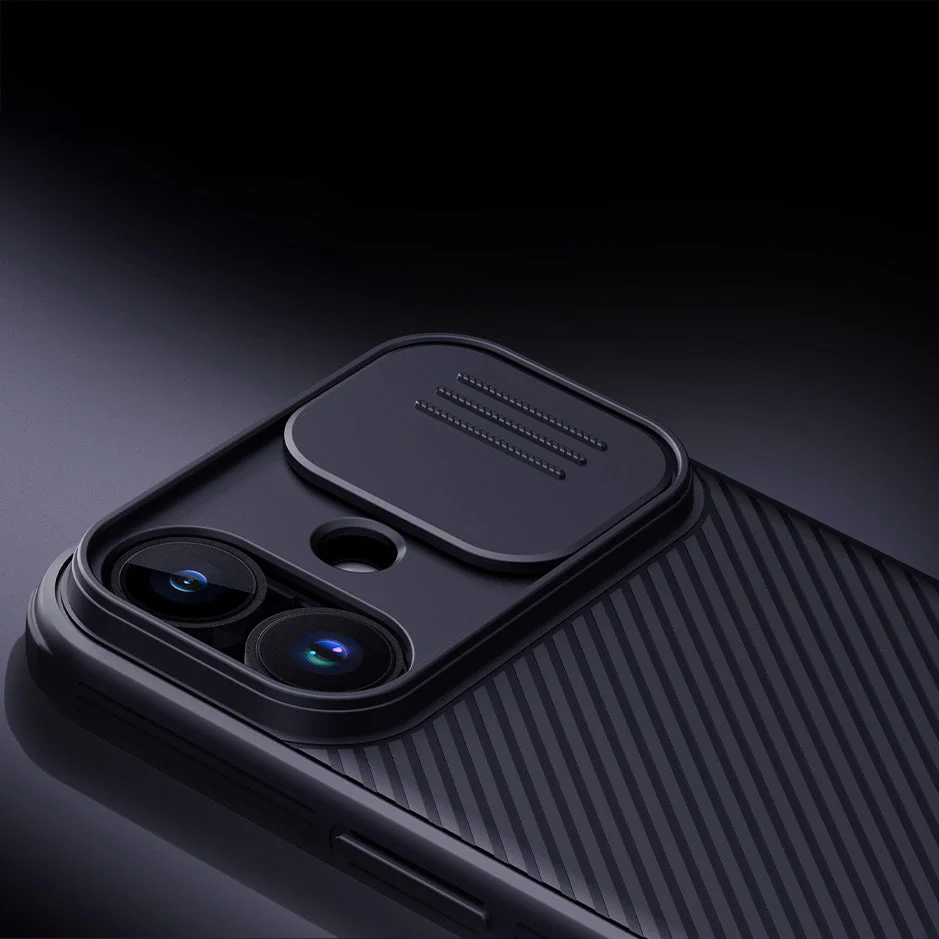 Handyhülle für iPhone 17, Nillkin CamShield Pro, Schwarz - Image 13