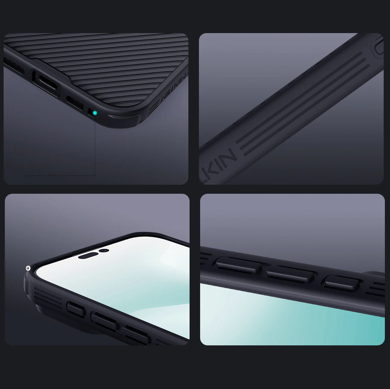 Handyhülle für iPhone 17, Nillkin CamShield Pro, Schwarz - Image 16